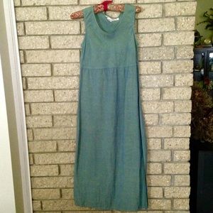 ML Linen blend Dress vtg